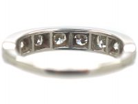 18ct White Gold Half Eternity Diamond Ring