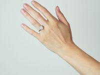 Platinum & Diamond Daisy Cluster Ring