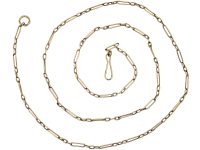Edwardian 9ct Gold Chain