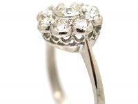 Platinum & Diamond Daisy Cluster Ring