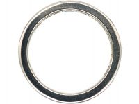 18ct White Gold & Baguette Diamond Half Eternity Ring