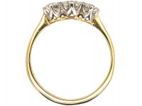 18ct Gold Three Stone Diamond Ring