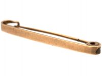 Edwardian 9ct Gold Stock Pin