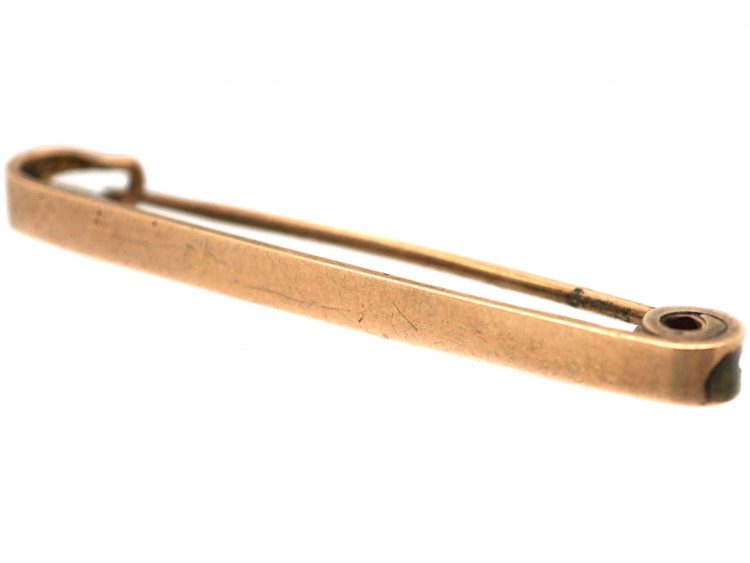 Edwardian 9ct Gold Stock Pin