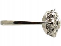Platinum & Diamond Daisy Cluster Ring