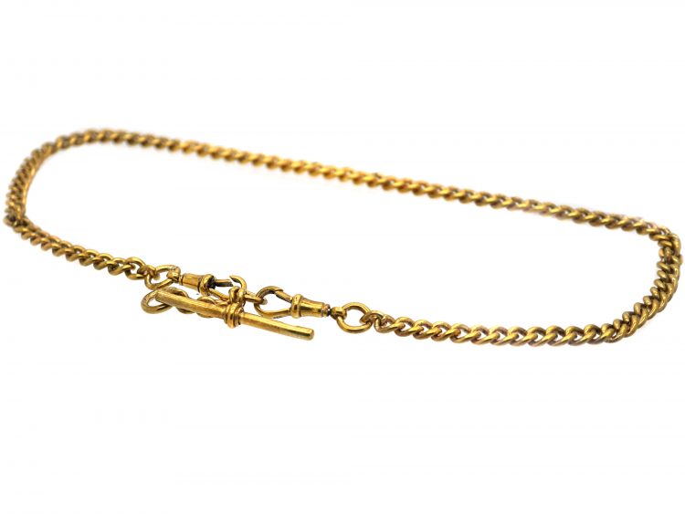Victorian Silver Gilt Albert Chain