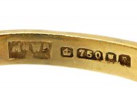 18ct Gold Three Stone Ruby & Diamond Ring by Mappin & Webb