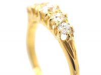 Victorian 18ct Gold Five Stone Diamond Ring