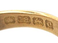 Edwardian 18ct Gold Keeper Ring