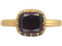 Victorian 18ct Gold & Garnet Ring