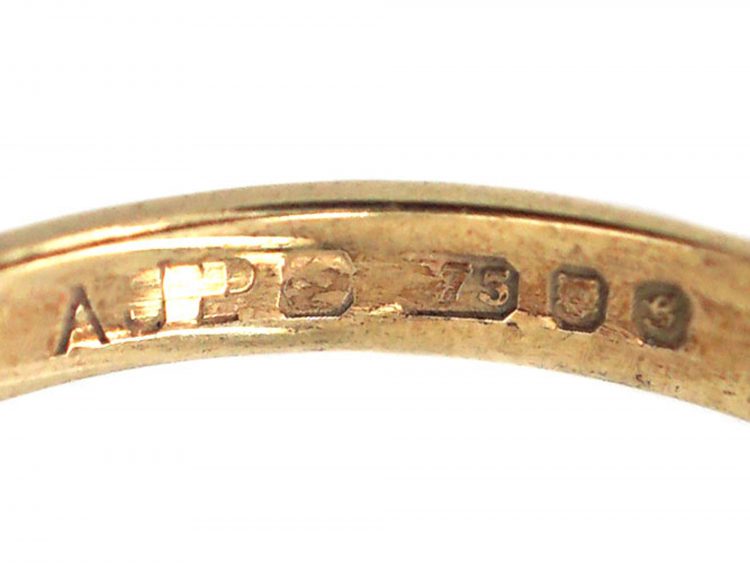 9ct Gold Double Heart Ring that Opens