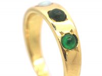 Victorian 18ct Acrostic Gold Ring that Spells Love
