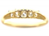 Victorian 18ct Gold Five Stone Diamond Ring