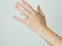 18ct Gold, Diamond Cluster Ring
