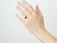 Victorian 18ct Gold & Garnet Ring