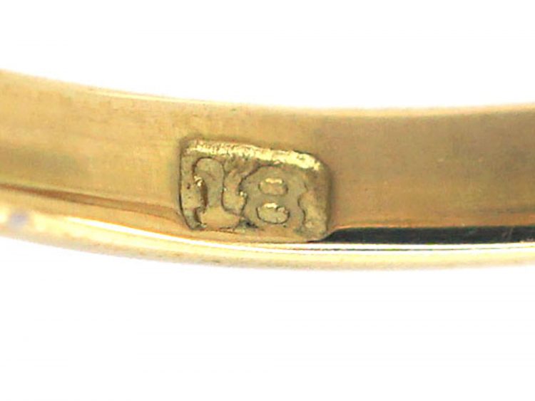 Victorian 18ct Gold Five Stone Diamond Ring