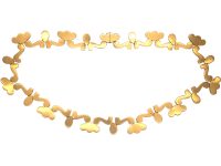 European 18ct Gold Statement Collar Necklace
