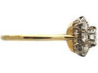 18ct Gold, Diamond Cluster Ring