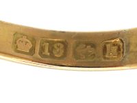 Edwardian 18ct Gold & Diamond Solitaire Ring
