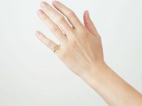 Georgian 18ct Gold Ring with Heart & Crown