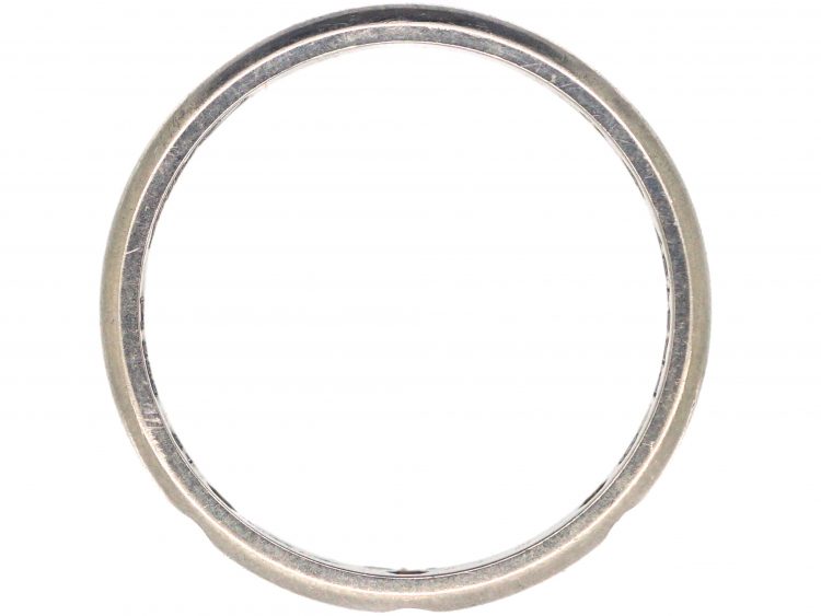 Platinum & Diamond Wedding Ring by Cartier
