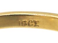 18ct Gold Natural Yellow Sapphire Ring that Weighs Nine Carats