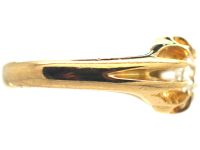 Edwardian 18ct Gold & Diamond Solitaire Ring