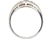 Platinum, Sapphire & Diamond Ring