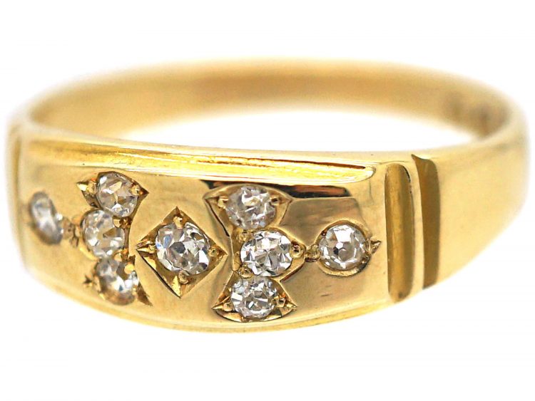 Victorian 18ct Gold & Diamond Ring