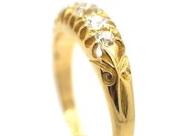 Victorian 18ct Gold Five Stone Diamond Ring