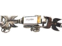 Art Deco Silver & Marcasite Bracelet