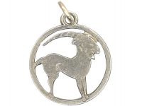 Silver Aries Charm