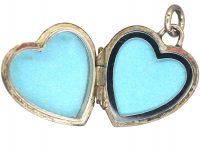 Silver Heart Shaped Locket