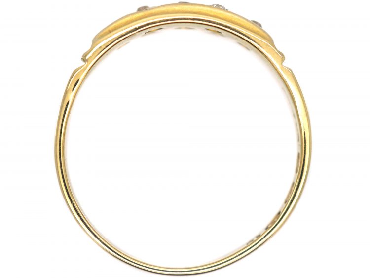 Victorian 18ct Gold & Diamond Ring