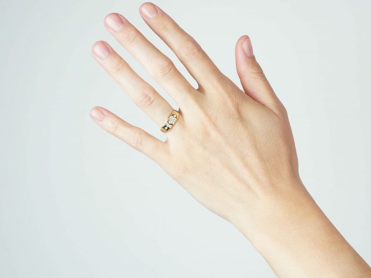 Victorian 18ct Gold & Diamond Ring