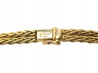 French 18ct Gold & Diamond Necklace by Hermès, Paris