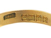 Edwardian 18ct Gold Ring with a Heraldic Crest of a Pelican and a Crown