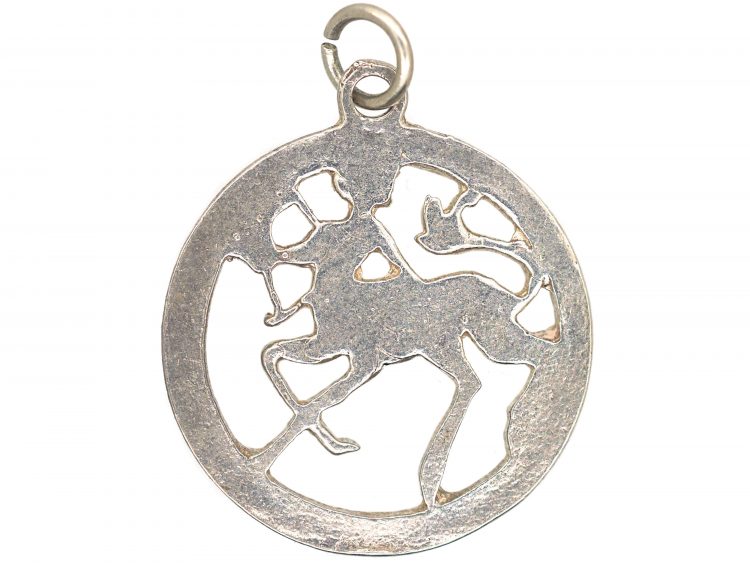 Silver Sagittarius Charm