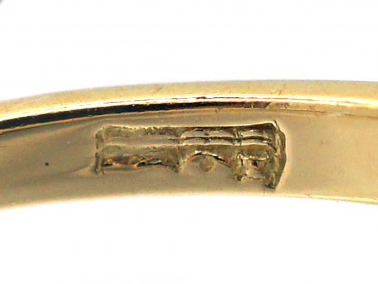 Edwardian 18ct Gold & Platinum, Diamond Cluster Ring