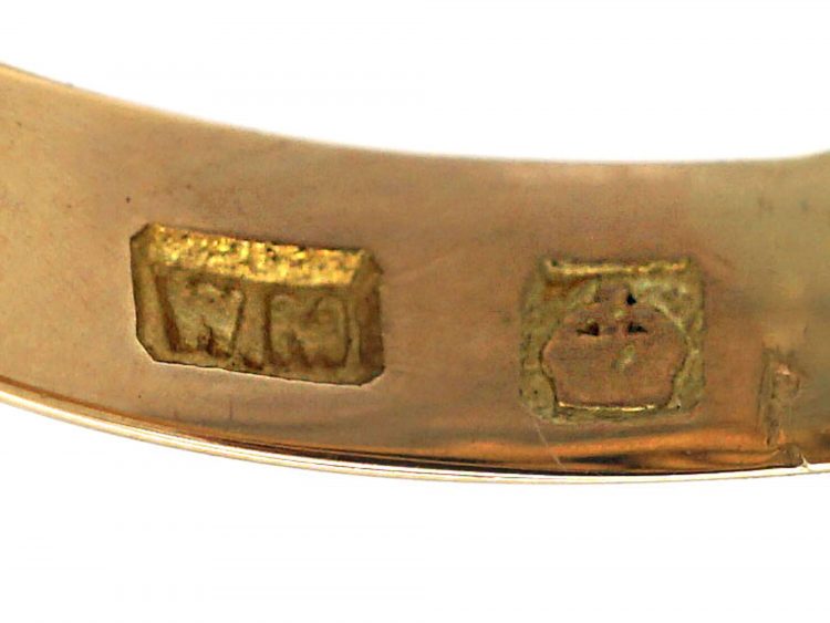 Edwardian 18ct Gold Knot Ring