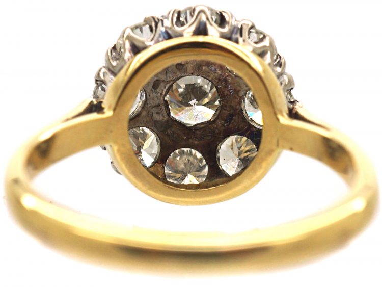 18ct Gold & Diamond Cluster Ring