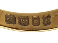 18ct Gold Signet Ring set with a Bloodstone