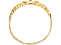 Edwardian 18ct Gold & Diamond Gypsy Ring