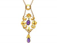 15ct Gold Suffragette Pendant Retailed by Murrle Bennett & Co