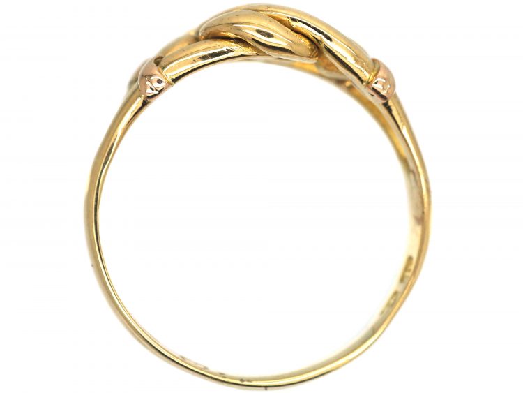 Edwardian 18ct Gold Knot Ring