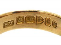 Edwardian 18ct Gold Keeper Ring