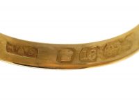 Edwardian 18ct Gold & Diamond Gypsy Ring