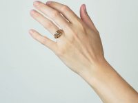 Edwardian 18ct Gold Knot Ring