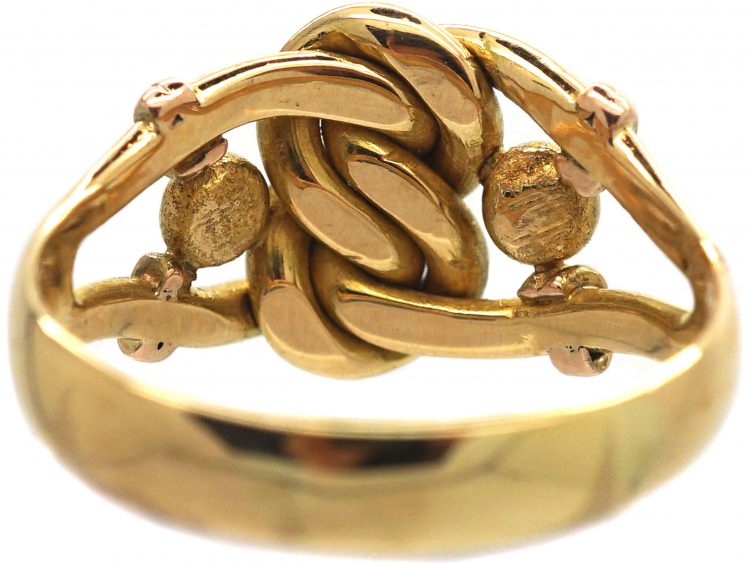 Edwardian 18ct Gold Knot Ring