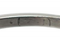 18ct White Gold, Sapphire & Diamond Cluster Ring